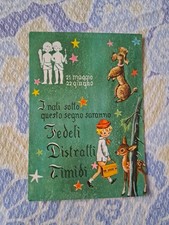 GEMELLI ♊️ - CARTOLINA SEGNO ZODIACALE ED. CECAMI  VIAGGIATA 1964