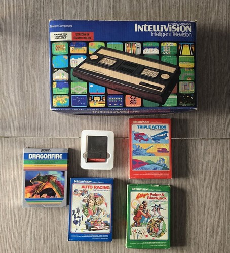 Console intellivision mattel - console,