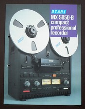 Otari 5050 brochure - otari, mx-5050-b