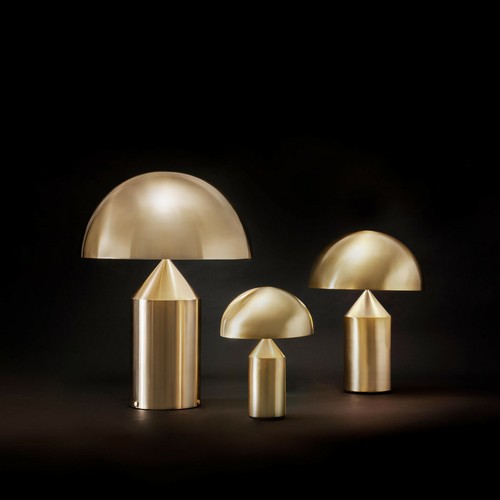 Oluce atollo metallo - oro,