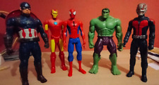 Supereroi Marvel: Ant-Man, Hulk, Captain America, Iron Man e Spiderman