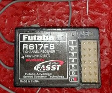 Ricevitore modello RC Futaba R617 FS (5 disponibili).