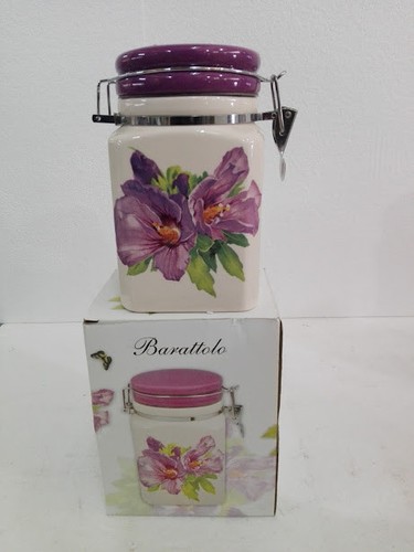 Barattolo ceramica chic h18 - barattolo,