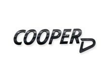 Scritta Posteriore per MINI COOPER D Logo Fregio Countryman Clubman Paceman JCW