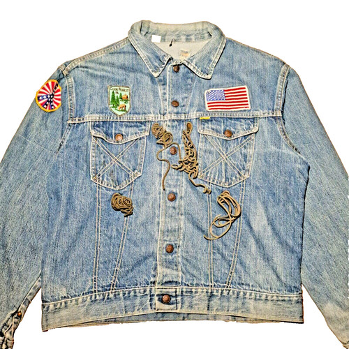 Giacca camionista vintage big - vintage,