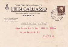 CANELLI - Vini Fini del Piemonte Luigi Galliasso 1935