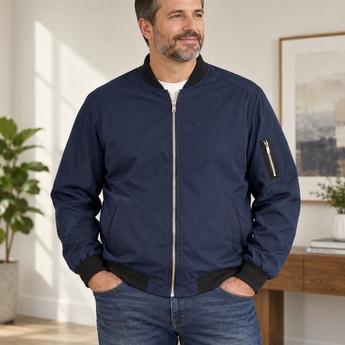 Giacca bomber niao navy - giacca,