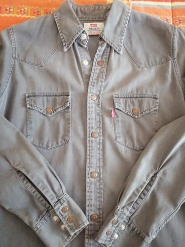 Camicia jeans unisex - jeans, tg