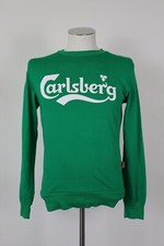CARLSBERG FELPA MAGLIA UOMO Tg S  MAN CASUAL VINTAGE SWEATSHIRT COTONE