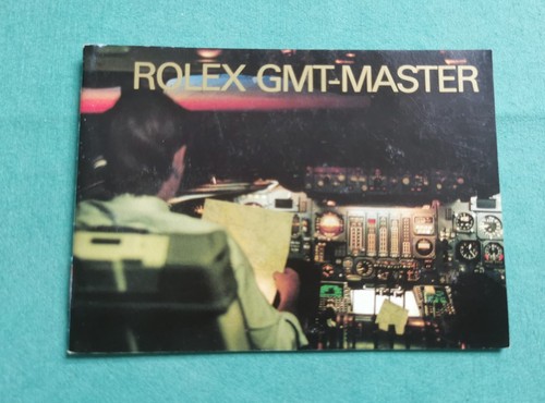 Rolex vintage gmt - vintage, booklet