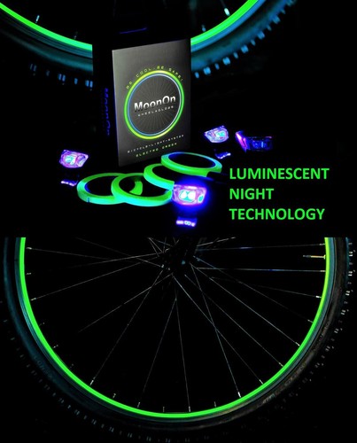 Moonon bicicletta luminescente - bicicletta,