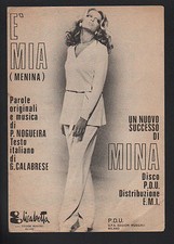 SPARTITO SHEET MUSIC MINA E'