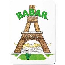 Cartolina Oneart Babar, Parigi