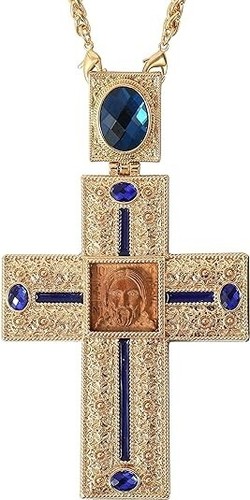 Collana croce pettorale - collana,