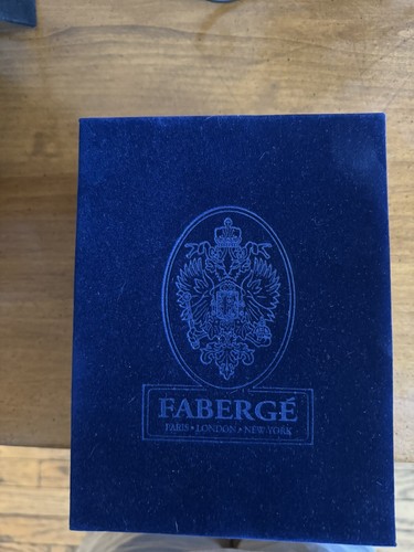 Faberge egg with rosebud - with,