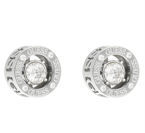 Orecchini guess donna acciaio - orecchini,