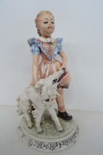 Statuina in porcellana firmata MOLLICA Capodimonte