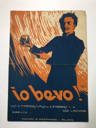 Bixio spartito illustrato - c.a.,