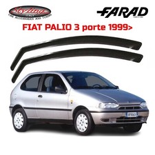 DEFLETTORI FIAT PALIO (DAL 1999 IN POI) 3 PORTE FARAD SET ANTIVENTO FUME' 12286