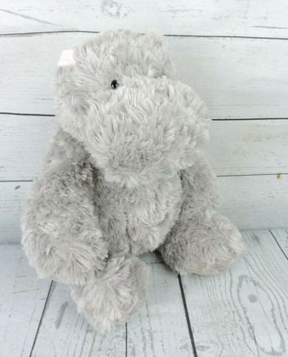 Peluche ippopotamo grigio