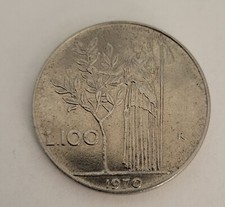 1970 italia 100 lire circa - 100,