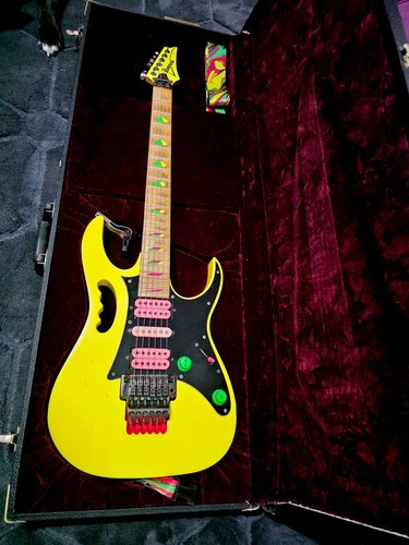 Ibanez jem777dy desert - ibanez, yellow