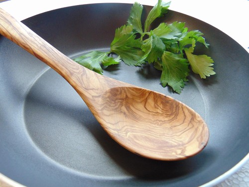 Cucchiaio legno ulivo - in, di