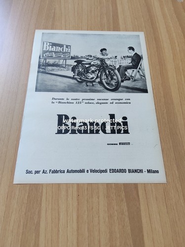 1951 moto bianchi bianchina - ,