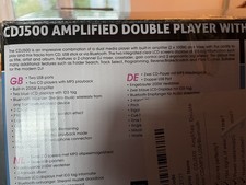 Vonyx CDJ500 Doppio DJ Controller Deck - Ottime Condizioni - Mixer Audio Pro