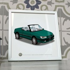 Poster Peugeot 306 cabriolet