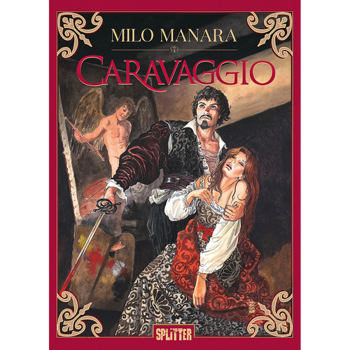 Caravaggio milo manara - caravaggio,
