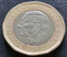 Moneta da 1 sterlina Re Carlo