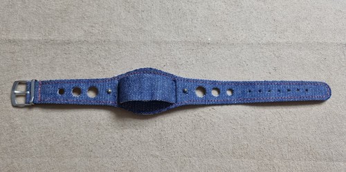 Vintage blue denim - , and