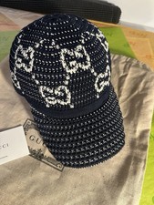 Gucci Logo Knitted GG Navy