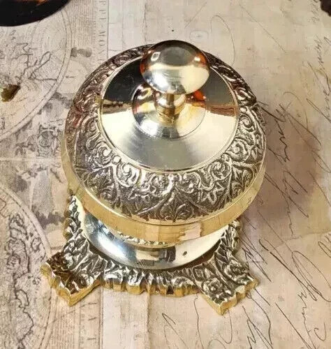 Tavolo antico finitura oro