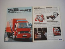 advertising Pubblicità 1982 FORD CARGO