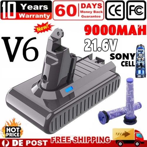 Batteria 9000 mah per dyson - dyson, v6