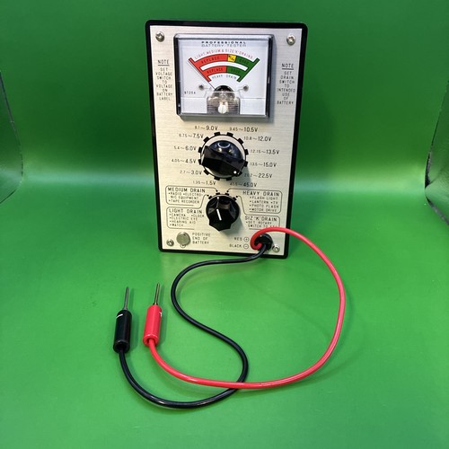 Tester batteria analogico