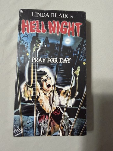 Hell night vhs tape - hell, cover