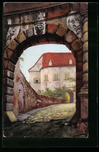 Cartolina artista fotocromia - cartolina, d'artista