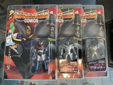 Lotto di 3 fumetti Marmit Kogokin Go Nagai Mini Metal/Grande Mazinger