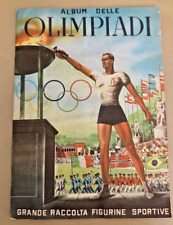 ALBUM DELLE OLIMPIADI 1960 NON COMPLETO CON 197 FIG. MOLTO BELLO ED. FILALBO
