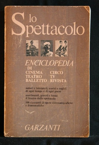 Spettacolo enciclopedia di - enciclopedia,