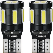 Lampadine T10 LED CANBUS W5W 194 168 501 Cuneo Tipo LED Lampadina 10SMD per 12V 