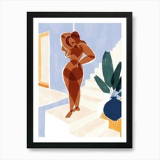 Illustration Of A Woman On