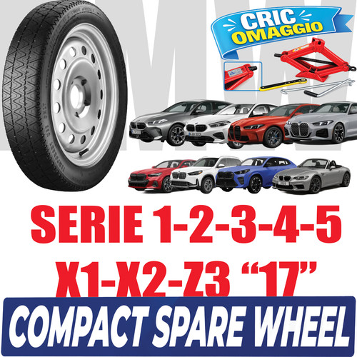 Ruotino scorta per bmw - scorta,