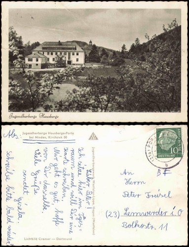 Cartolina hausberge porta - cartolina, hausberge-porta