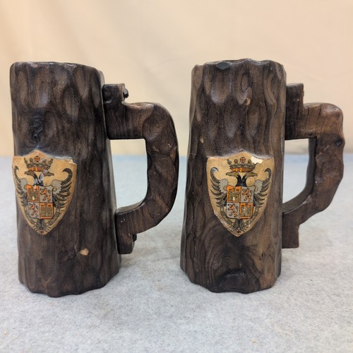 Tazza vintage legno - tazza,