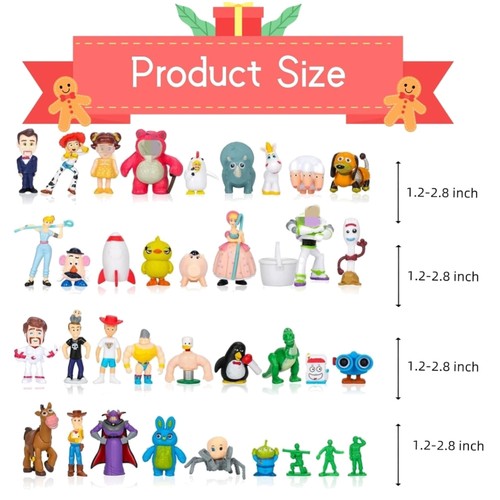 Toy story pvc figures - toy,