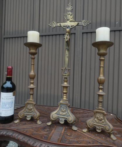 Antico set altare - religioso, xl